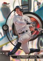2023 Topps Finest #26 Anthony Volpe Lava Baseball Card