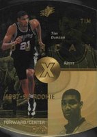 1997 SPx #37 Tim Duncan Grand Finale Basketball Card