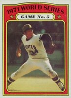 1972 Topps #227 World Series Game 5 Baseball Card