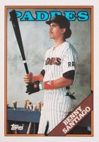 1988 Topps #693 Benny Santiago Baseball Card