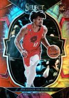 2022 Panini Select #71 Shaedon Sharpe Tie-Dye Basketball Card