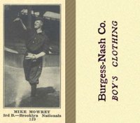 1916 Burgess-Nash Co. #129 Mike Mowrey Baseball Card