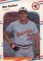 1988 Fleer #559 Ken Gerhart Baseball Card