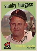 1959 Topps #432 Smoky Burgess Baseball Card
