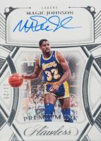 2023 Panini Flawless Premium Ink #PIMGJ Magic Johnson Basketball Card