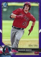 2018 Bowman Draft #BDC118 Nate Pearson Chrome-Purple Refractor Baseball Card