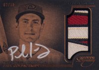 2014 Topps Dynasty Autograph Patch #APPG3 Paul Goldschmidt Baseball Card