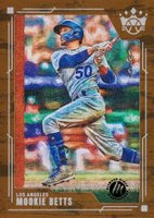 2022 Panini Diamond Kings #125 Mookie Betts Masterpiece 1/1 Baseball Card