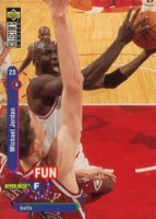 1995 Collector's Choice International French I #169 Michael Jordan Basketball Card