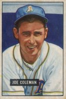 1951 Bowman #120 Joe Coleman Baseball Card