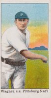 1909 Croft's Candy # Honus Wagner Throwing Baseball Card