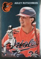 2023 Topps Chrome Platinum Anniversary #77 Adley Rutschman Image Variation Baseball Card