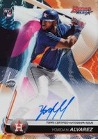 2020 Bowman's Best Best of 2020 Autographs #B20YA Yordan Alvarez Baseball Card