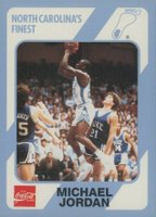 1989 Collegiate Collection North Carolina #18 Michael Jordan Basketball Card