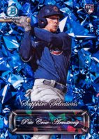 2024 Bowman Sapphire Edition Sapphire Selections #BSS15 Pete Crow-Armstrong Baseball Card