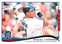 2014 Topps #149 Miguel Cabrera Baseball Card