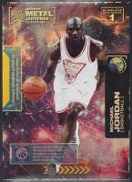2021 Skybox Metal Universe Champions #1 Michael Jordan Gold Spectrum Basketball Card