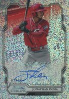 2019 Bowman Sterling Prospect Autographs #JI Jonathan India Speckle Refractor Baseball Card