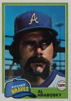 1981 Topps #636 Al Hrabosky Baseball Card