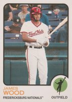 2022 Topps Heritage Minor League #170 James Wood Baseball Card