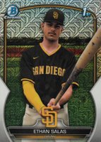 2023 Bowman Mega Box Chrome #171 Ethan Salas Baseball Card