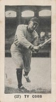 1928 Tharp's Ice Cream #27 Ty Cobb Baseball Card
