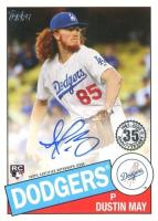 2020 Topps 1985 Topps 35th Anniversary Autographs #85ADMA Dustin May Baseball Card