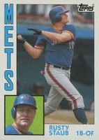 1984 Topps #430 Rusty Staub Baseball Card