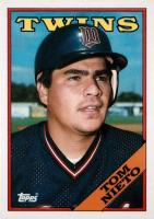 1988 Topps Tiffany #317 Tom Nieto Baseball Card