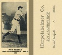 1916 Herpolsheimer Co. #125 Pat Moran Baseball Card