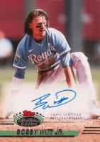 2024 Topps Stadium Club Design Variations Autographs #DVABW Bobby Witt Jr. Baseball Card