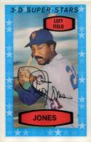 1975 Kellogg's Kelloggs #21 Cleon Jones Baseball Card