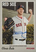 2019 Topps Heritage Real One Autographs #CS Chris Sale Baseball Card