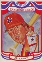 1984 Donruss #12 Ray Knight Diamond Kings-Steele Baseball Card