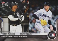 2021 Topps Now #168 Trevor Rogers/Yermin Mercedes Baseball Card