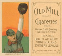 1909 White Borders Old Mill #262 Ed Konetchy Glove above Head Baseball Card