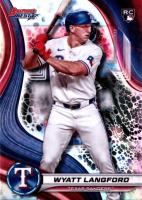 2024 Bowman's Best #65 Wyatt Langford Refractor Baseball Card