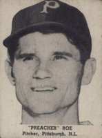 1947 Tip Top Bread # Preacher Roe Baseball Card
