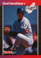 1989 Donruss #197 Orel Hershiser Baseball Card