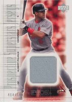 2001 Upper Deck Pros & Prospects #137 Albert Pujols Jersey Baseball Card