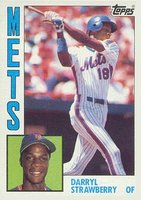 1984 Topps #182 Darryl Strawberry Baseball Card