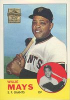 1997 Topps Willie Mays #17 Willie Mays 1963 Topps Baseball Card
