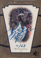 1998 SP Top Prospects Vital Signs #MJ Michael Jordan Basketball Card