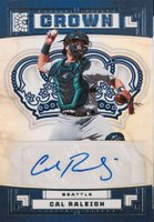 2022 Panini Capstone Crown Autographs #C-CR Cal Raleigh Baseball Card