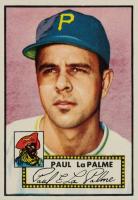 1952 Topps #166 Paul LaPalme Cream back Baseball Card