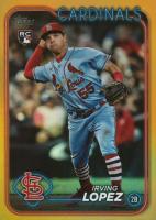 2024 Topps #573 Irving Lopez Gold Foil Baseball Card