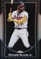 2025 Topps Chrome Shadow Etch #SE3 Ronald Acuna Jr. Baseball Card