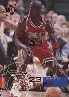 1997 UD3 #23 Michael Jordan Basketball Card