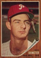 1962 Topps #146 Don Demeter Baseball Card
