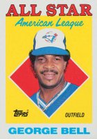 1988 Topps #390 George Bell Baseball Card
